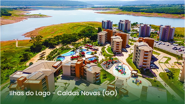Ilhas do Lago Caldas Novas